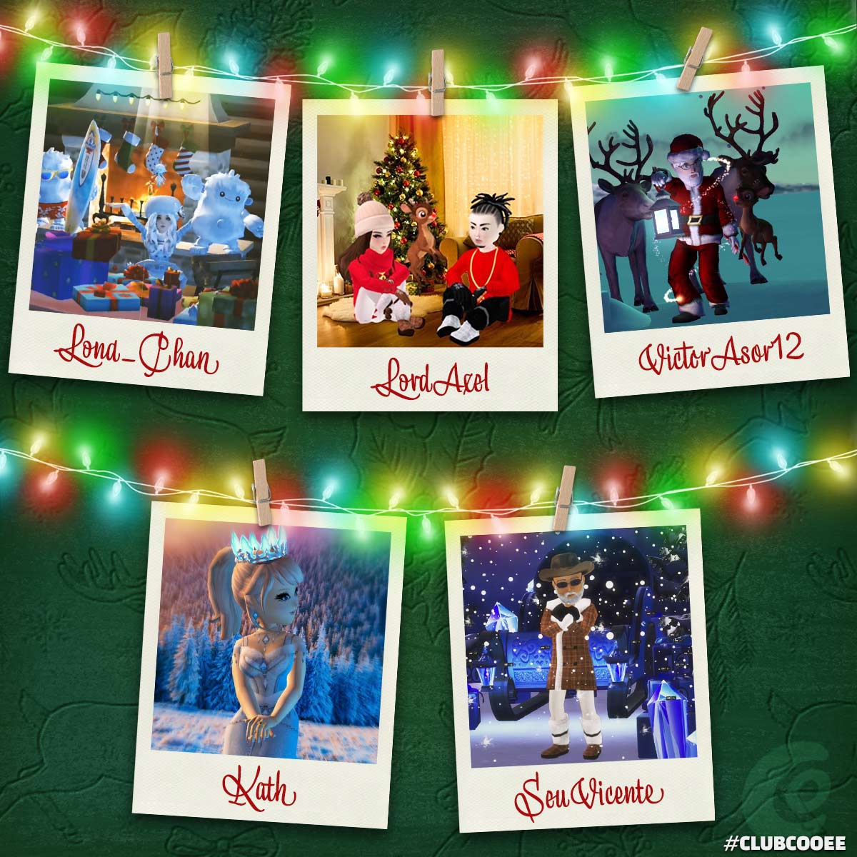 Concurso de Trajes de Natal - Vencedores - Club Cooee