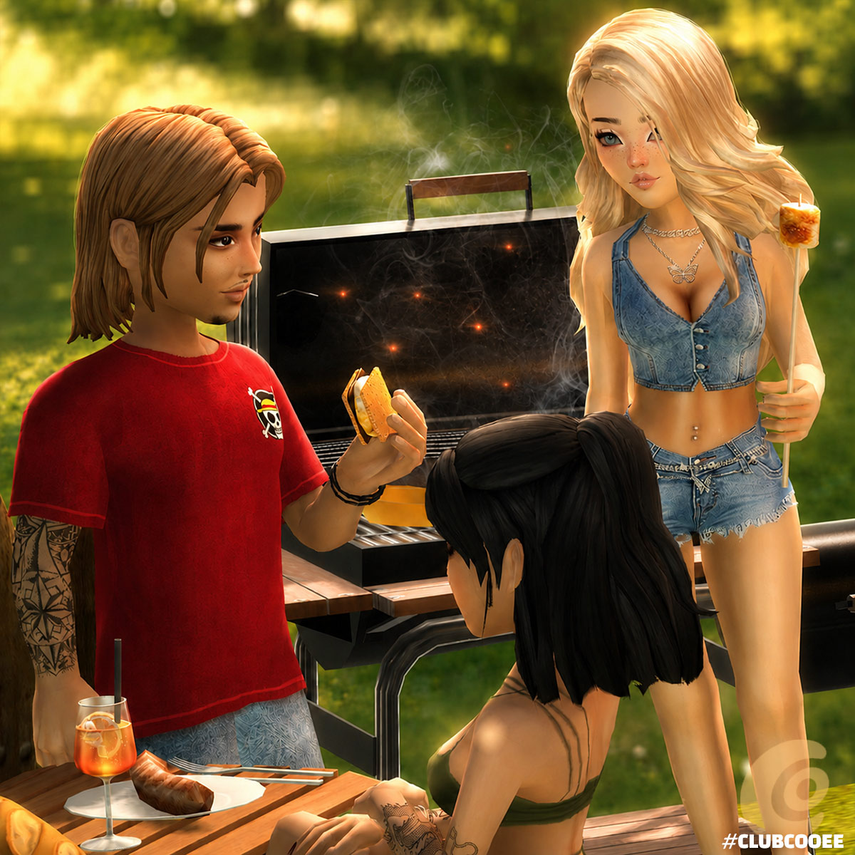 Temporada de Churrasco no Parque