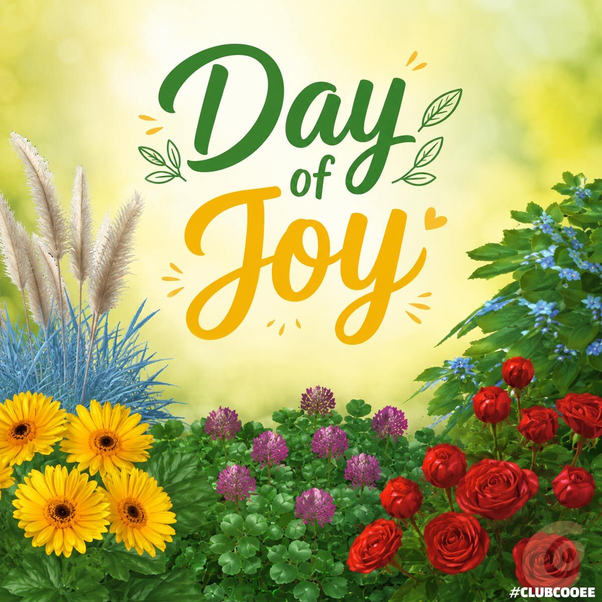 #DayOfJoy - Celebre a Felicidade